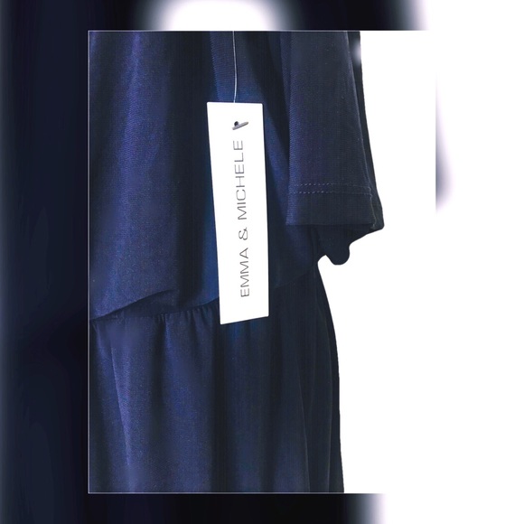 EMMA & MICHELE Navy Dress - Picture 11 of 13